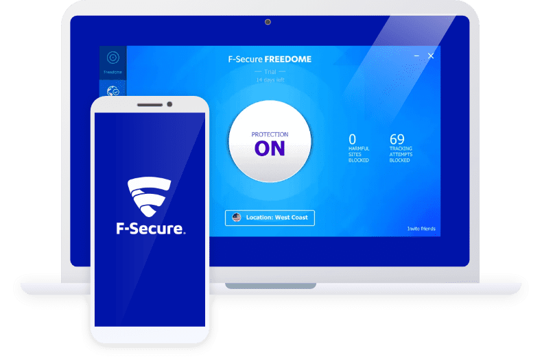 F -Secure Freedome VPN - Εικόνα κεφαλίδας προϊόντος