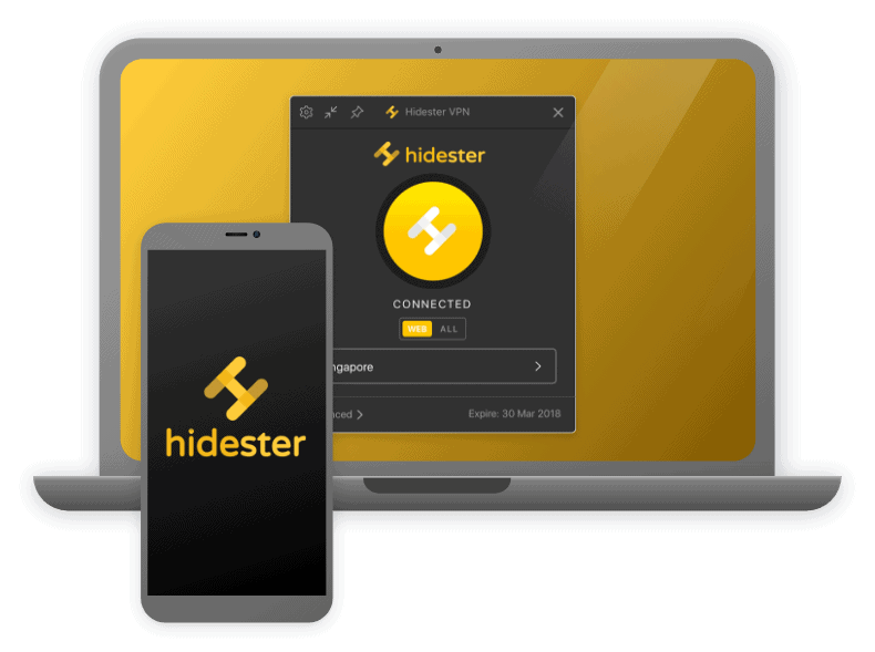 Hidester VPN  - Product Header Image