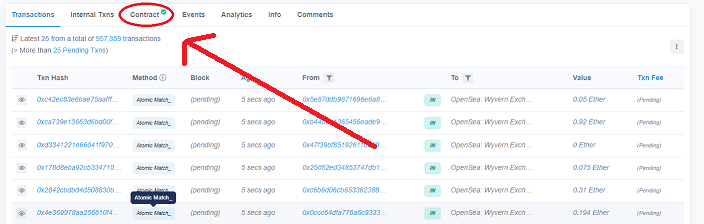 etherscan contract etherscan contract