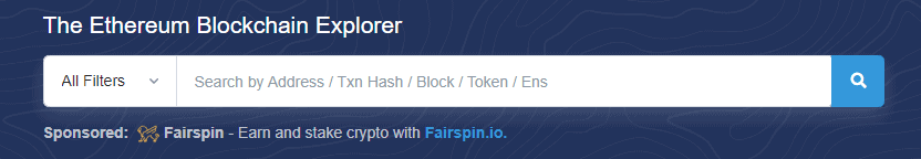 etherscan search bar etherscan search bar