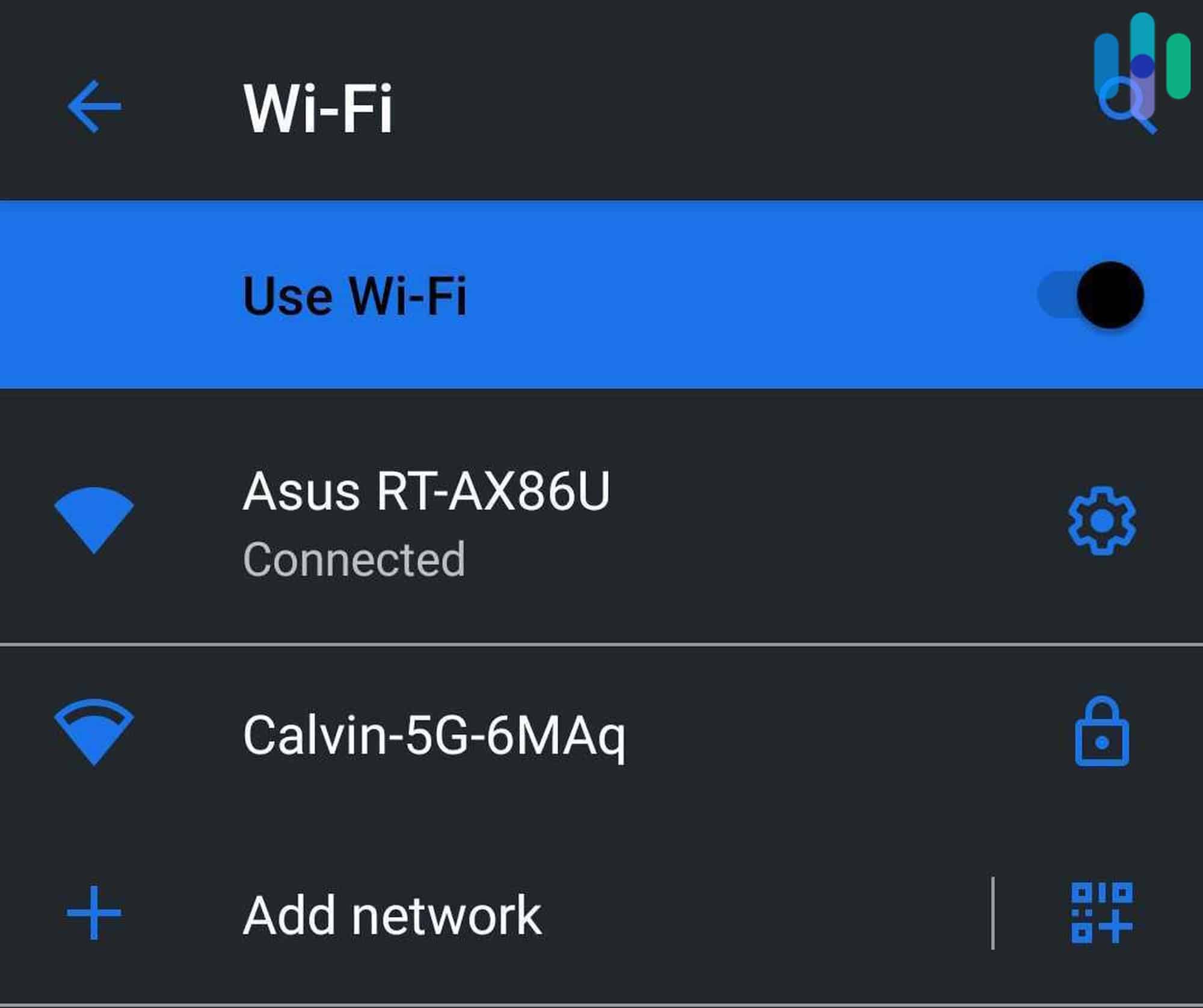 Android SSID