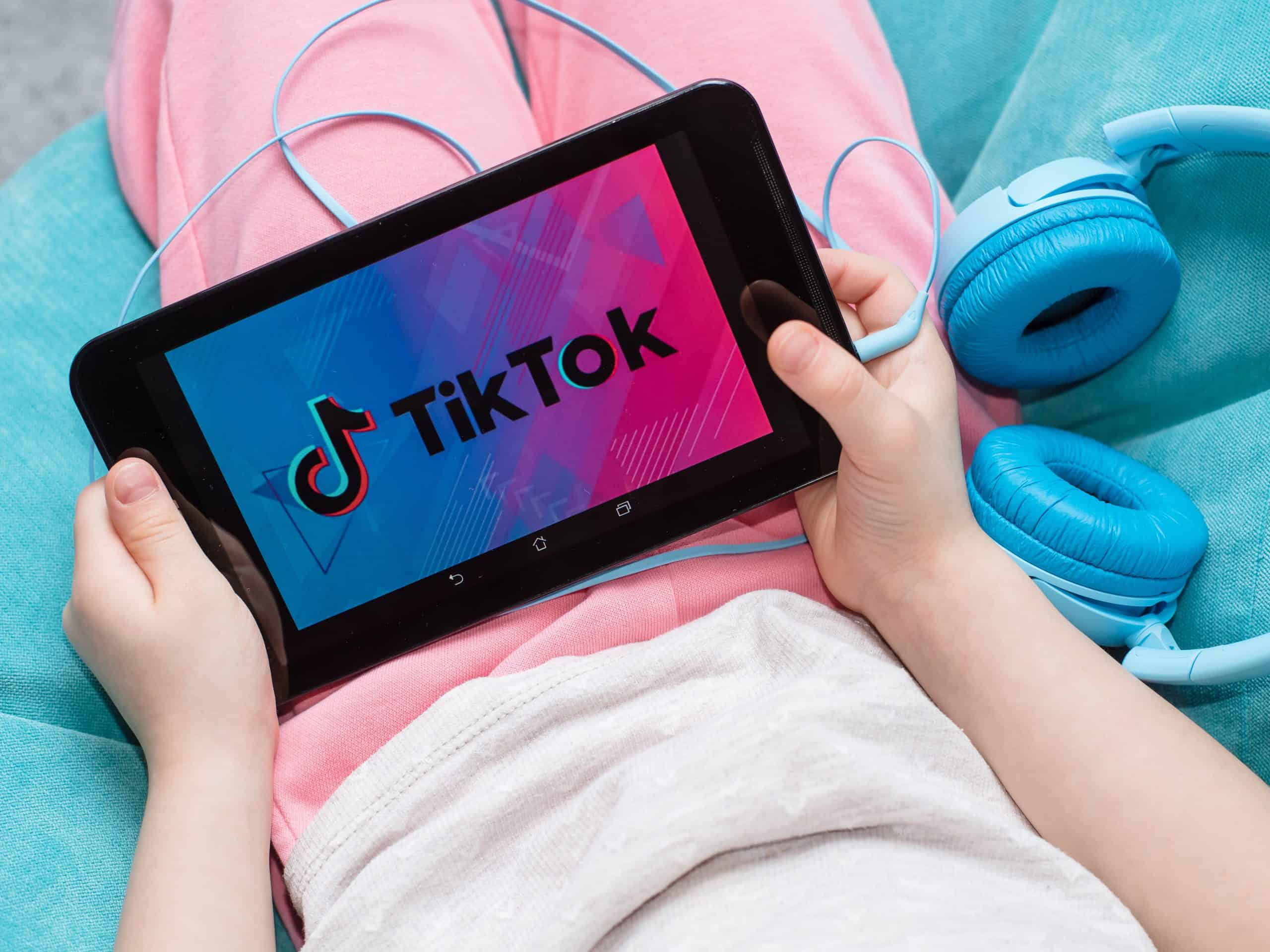 TikTok tablet