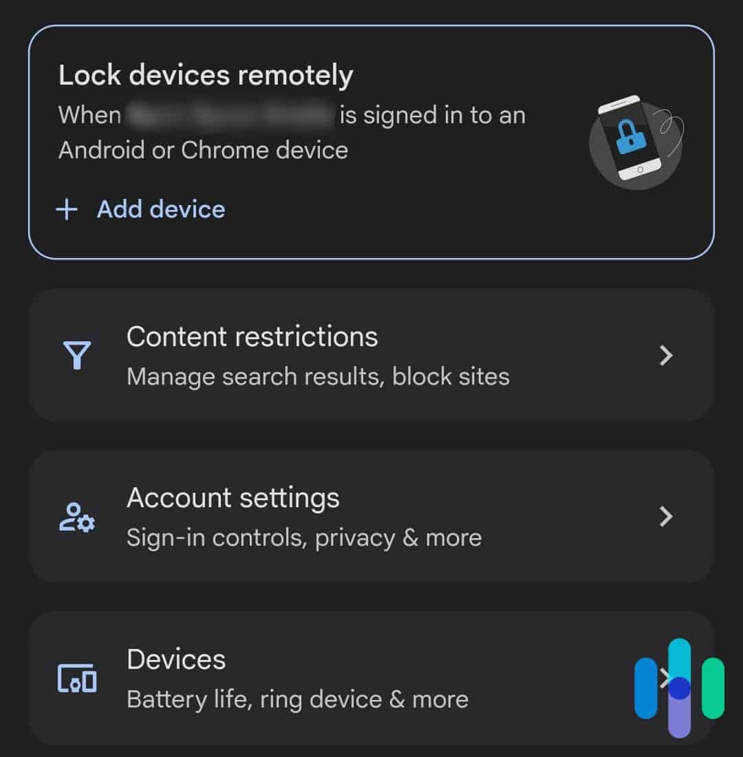 Google Family Link parental controls. Google Family Link parental controls.