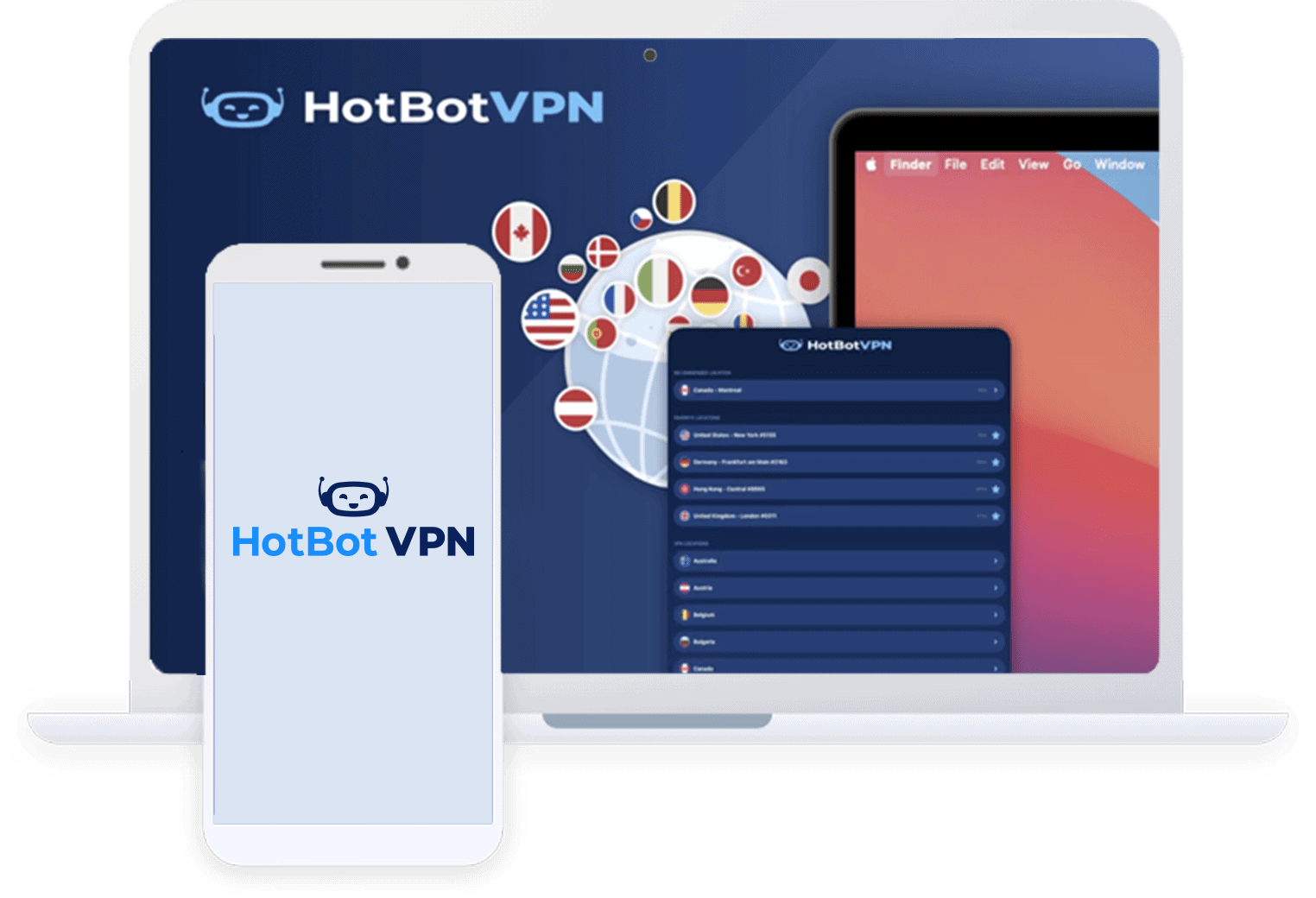HotBot VPN  - Product Header Image