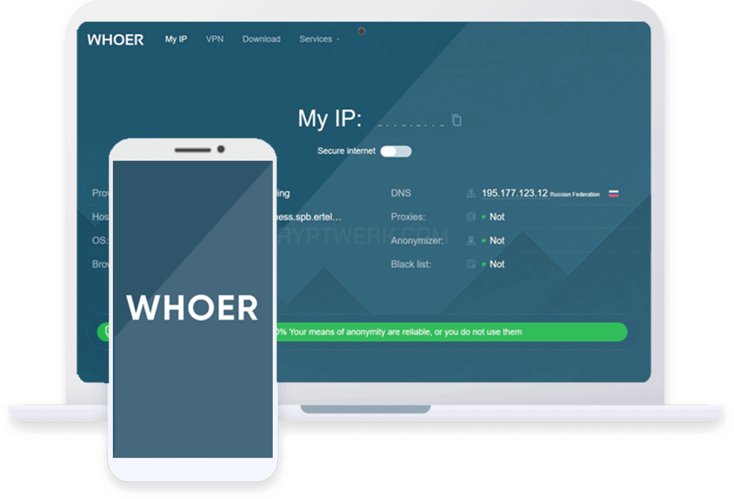 Whoer VPN 2024 - Product Image