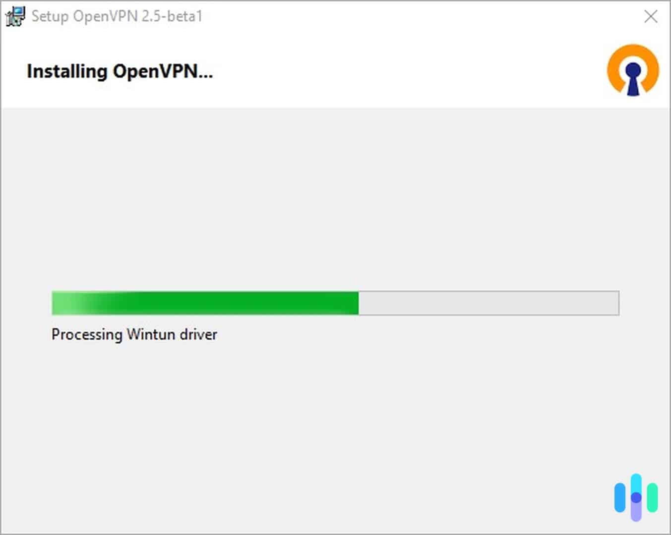 Installing the OpenVPN GUI client on Windows 10
