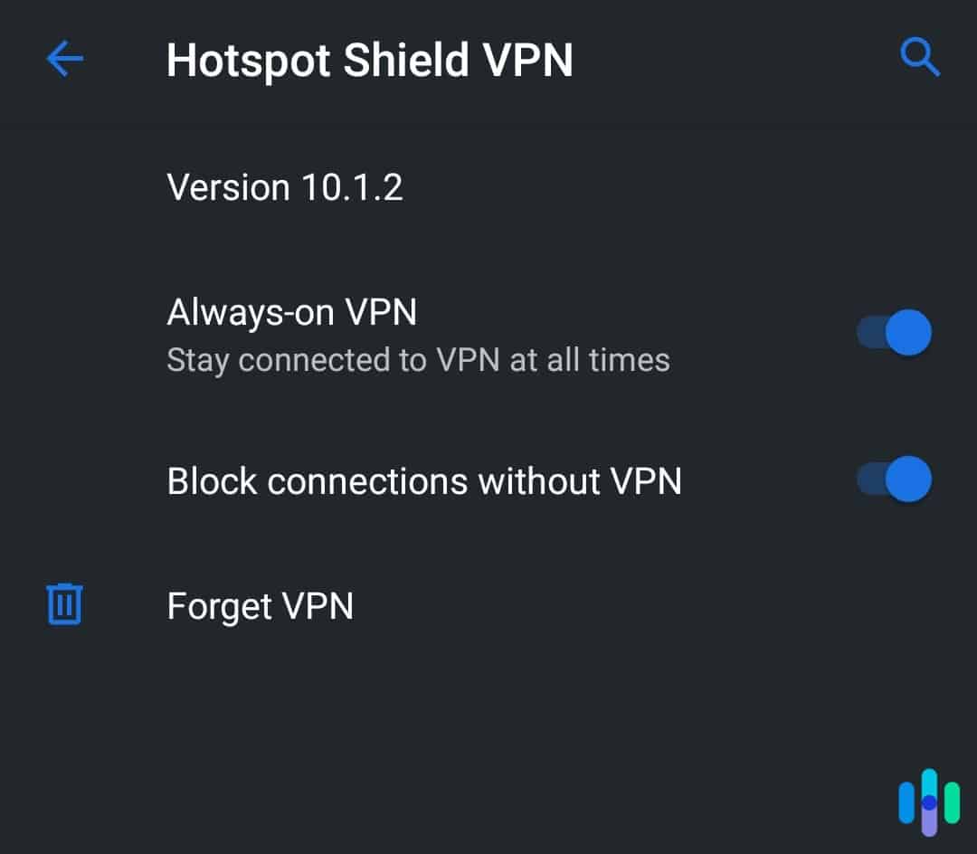 The Android Always-on VPN feature functions like a kill switch.