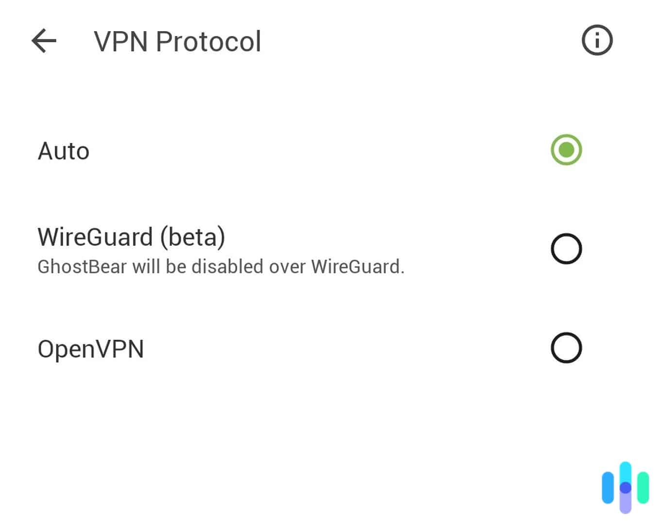 Las VPN premium ofrecen más de un protocolo VPN