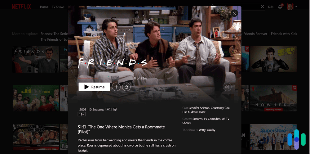 “Friends” on Netflix Japan. “Friends” on Netflix Japan.