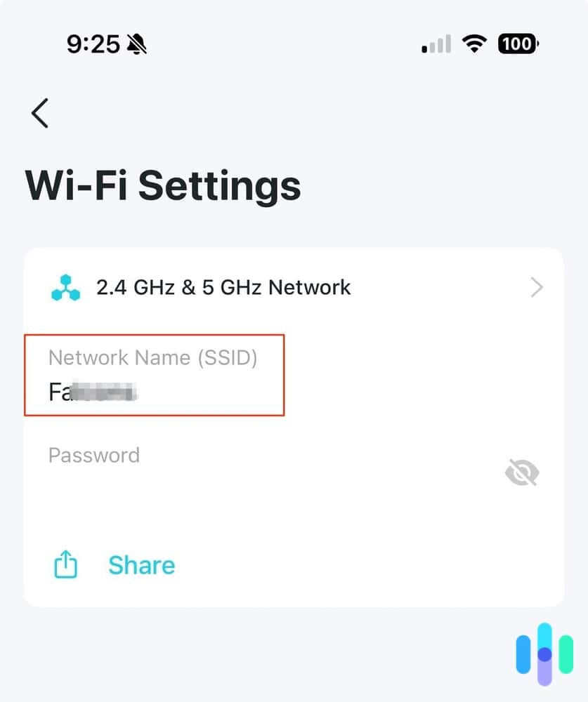 Wi-Fi Settings our Deco Router App