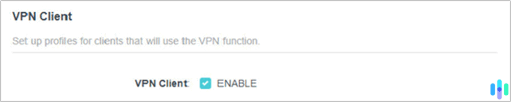 Enabling VPN setup on our TP-Link router