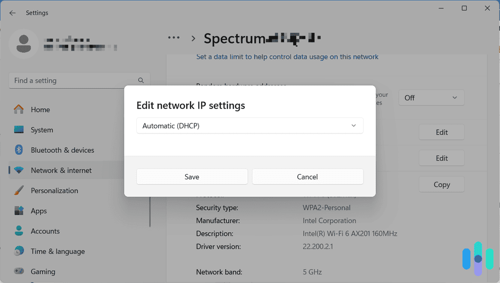 Automatically changing your IP address on Windows