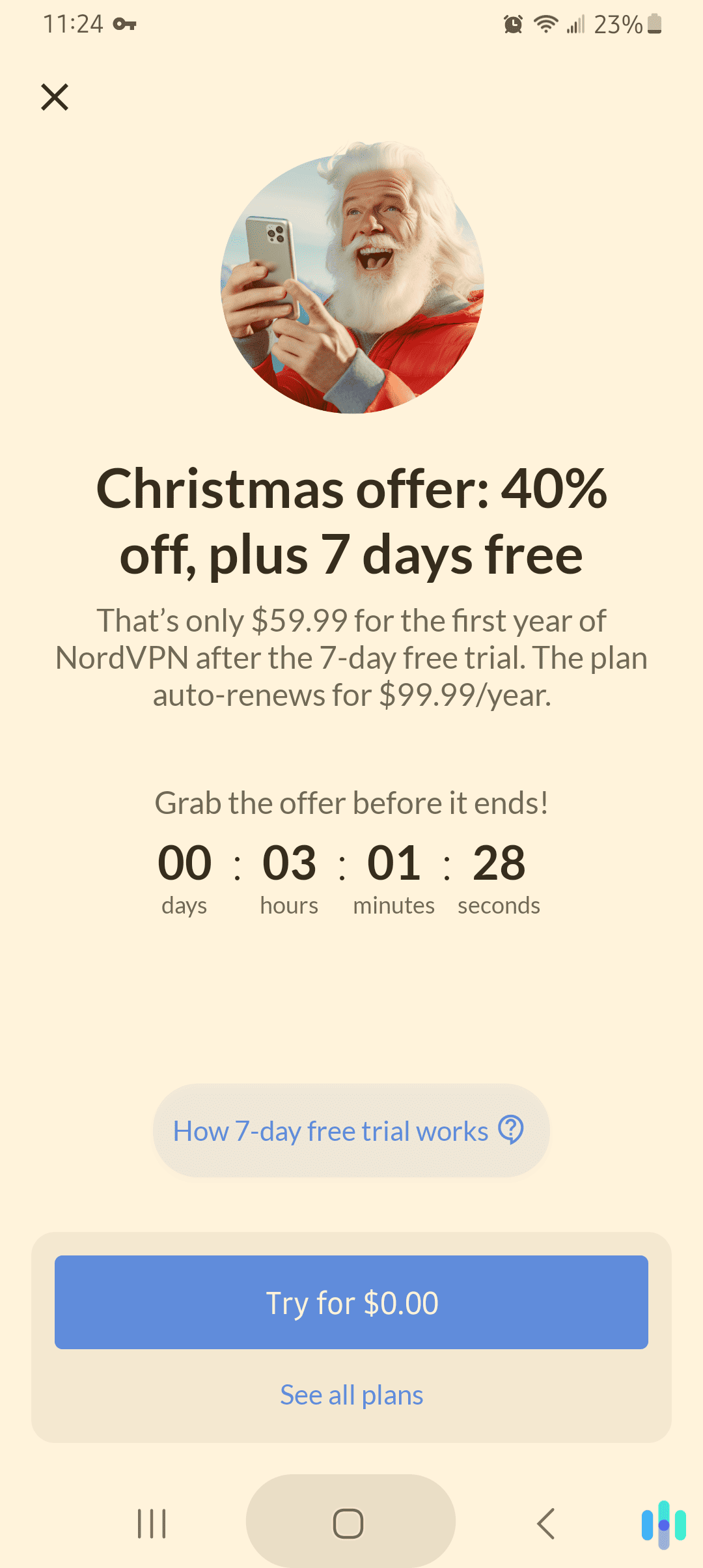 NordVPN Holiday Offer