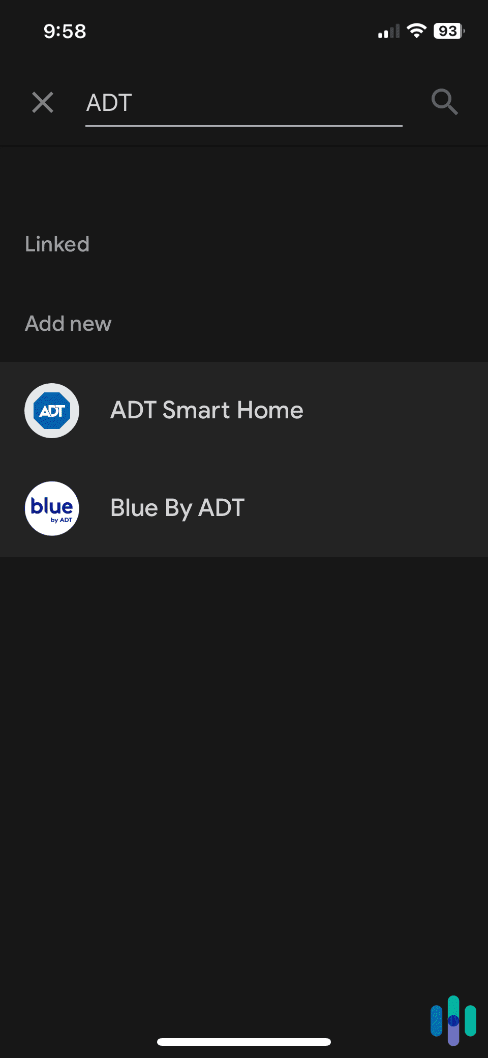 Adding ADT Smart Home to the Google Home app