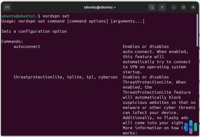 NordVPN Ubuntu CLI