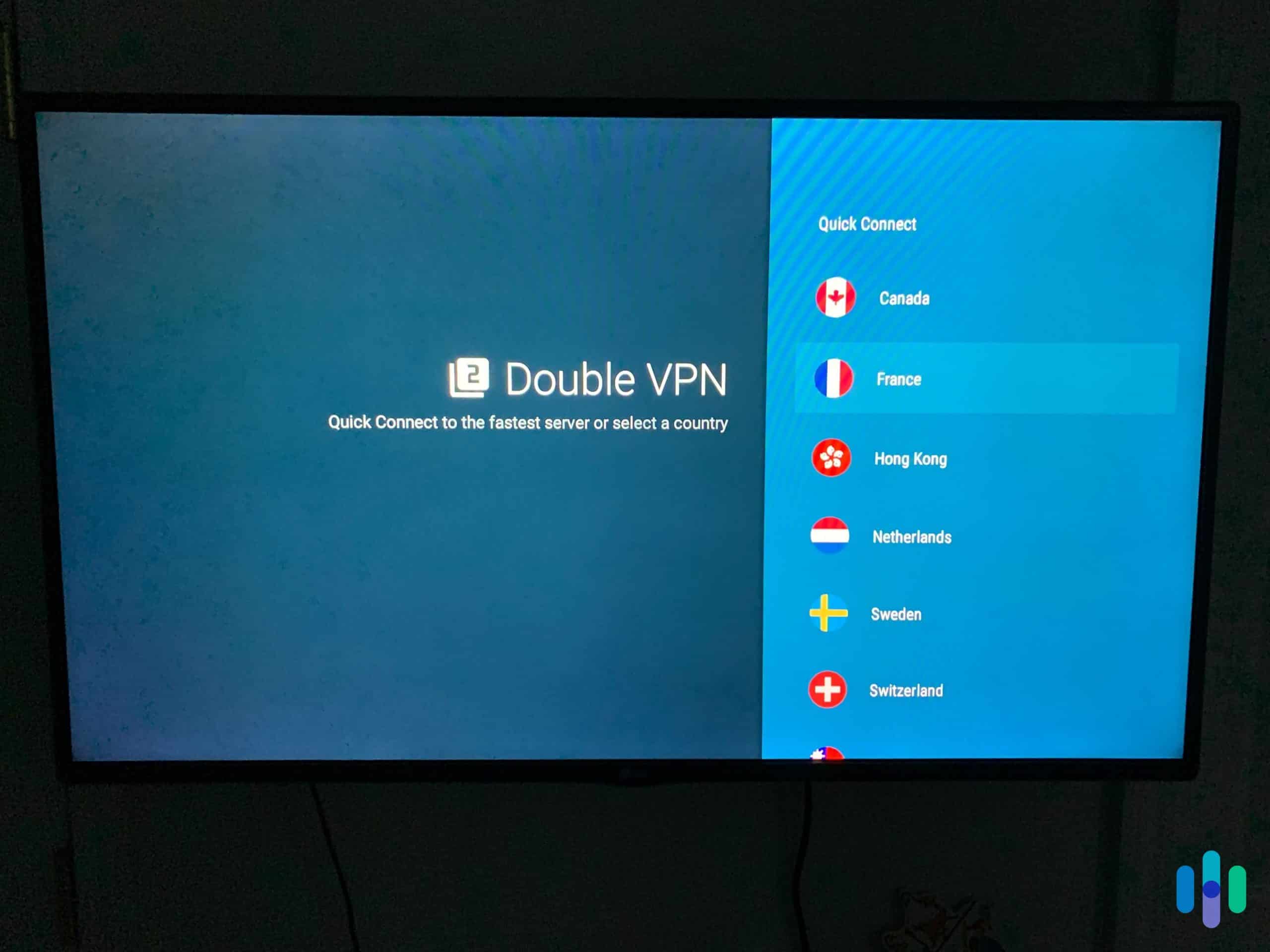 Enabling the Double VPN Option with NordVPN while using Amazon Fire TV Stick