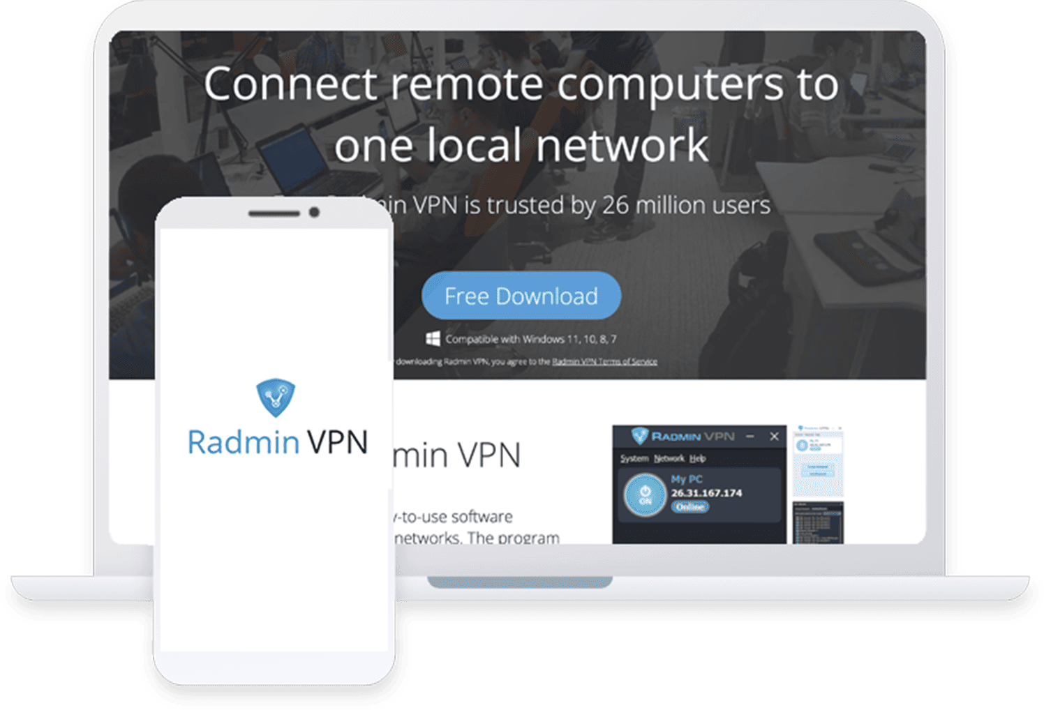 Radmin VPN 2024 - Product Image