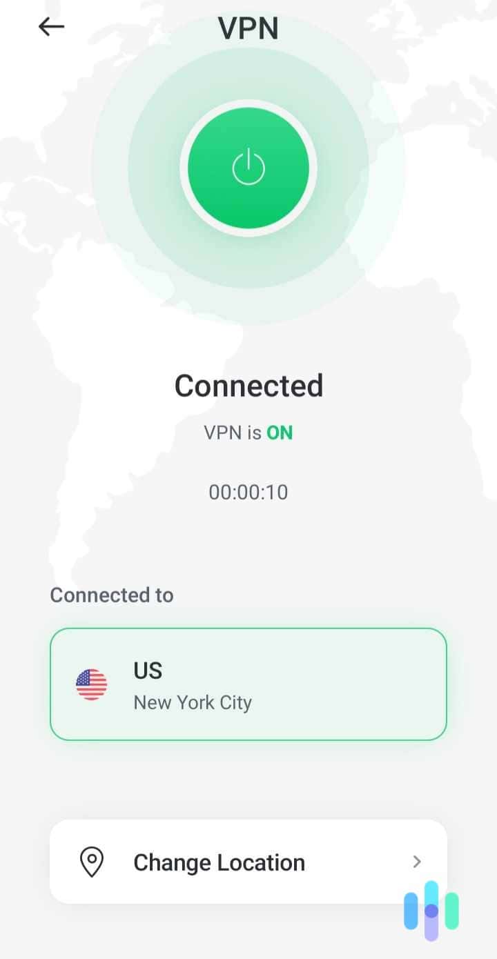 Total VPN Android app