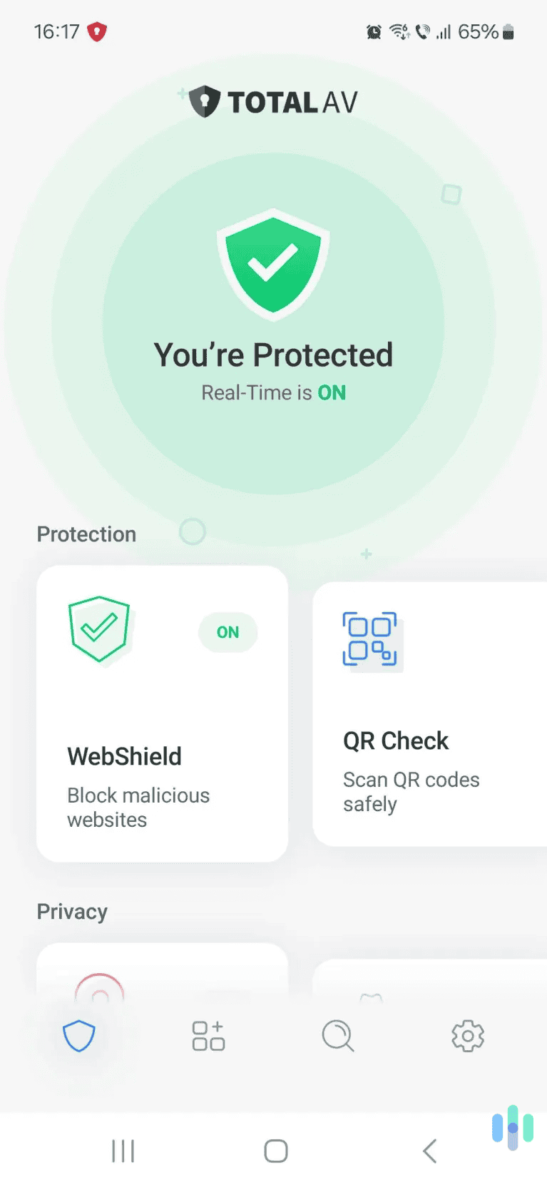 TotalAV provides excellent malware detection and protection on Android, and it's also very feature-rich.