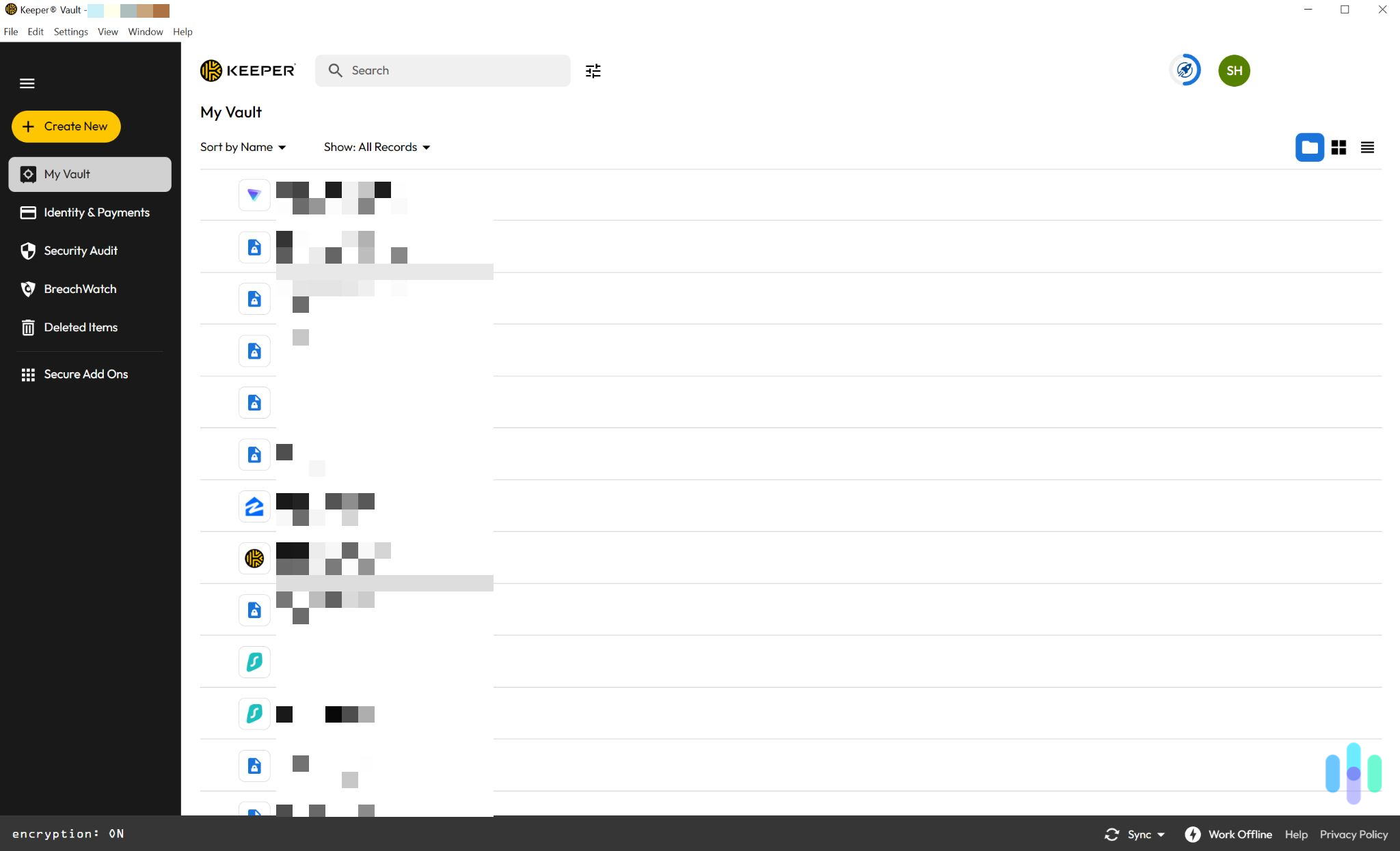 We found Keeper's Windows app to be extremely simple to navigate and use.