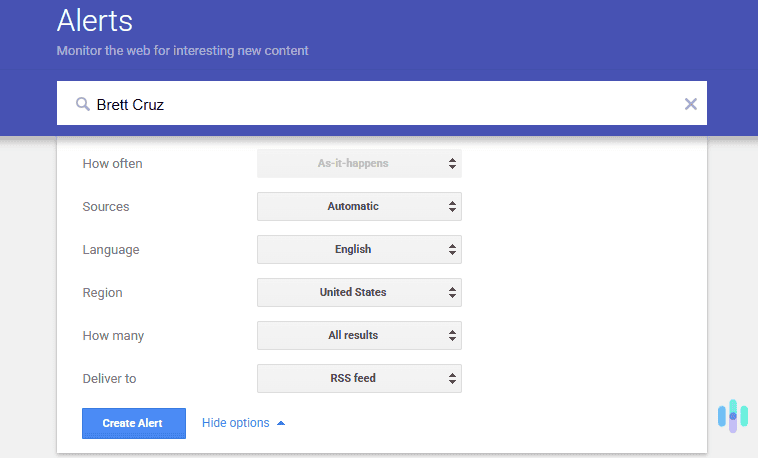 We recommend setting up Google Alerts to ensure your information stays off the internet.
