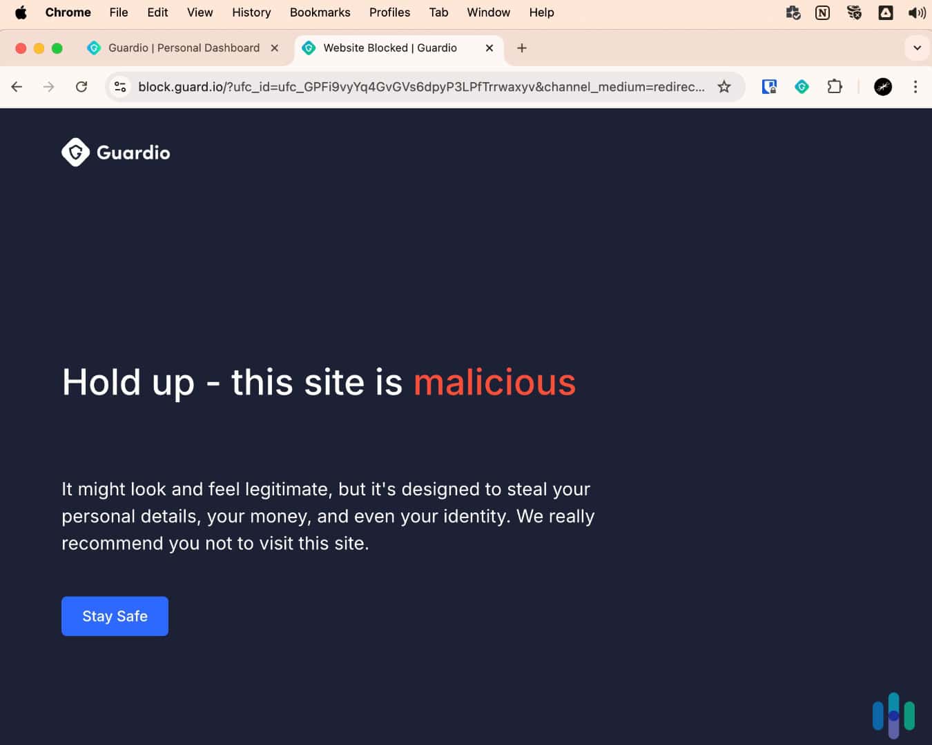 Guardio caught most of the malicious sites on CERT’s list.