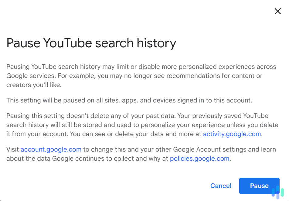 Click the blue button to proceed.
