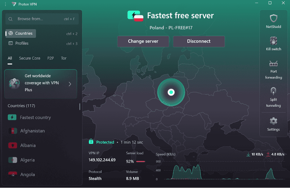 Proton VPN apps