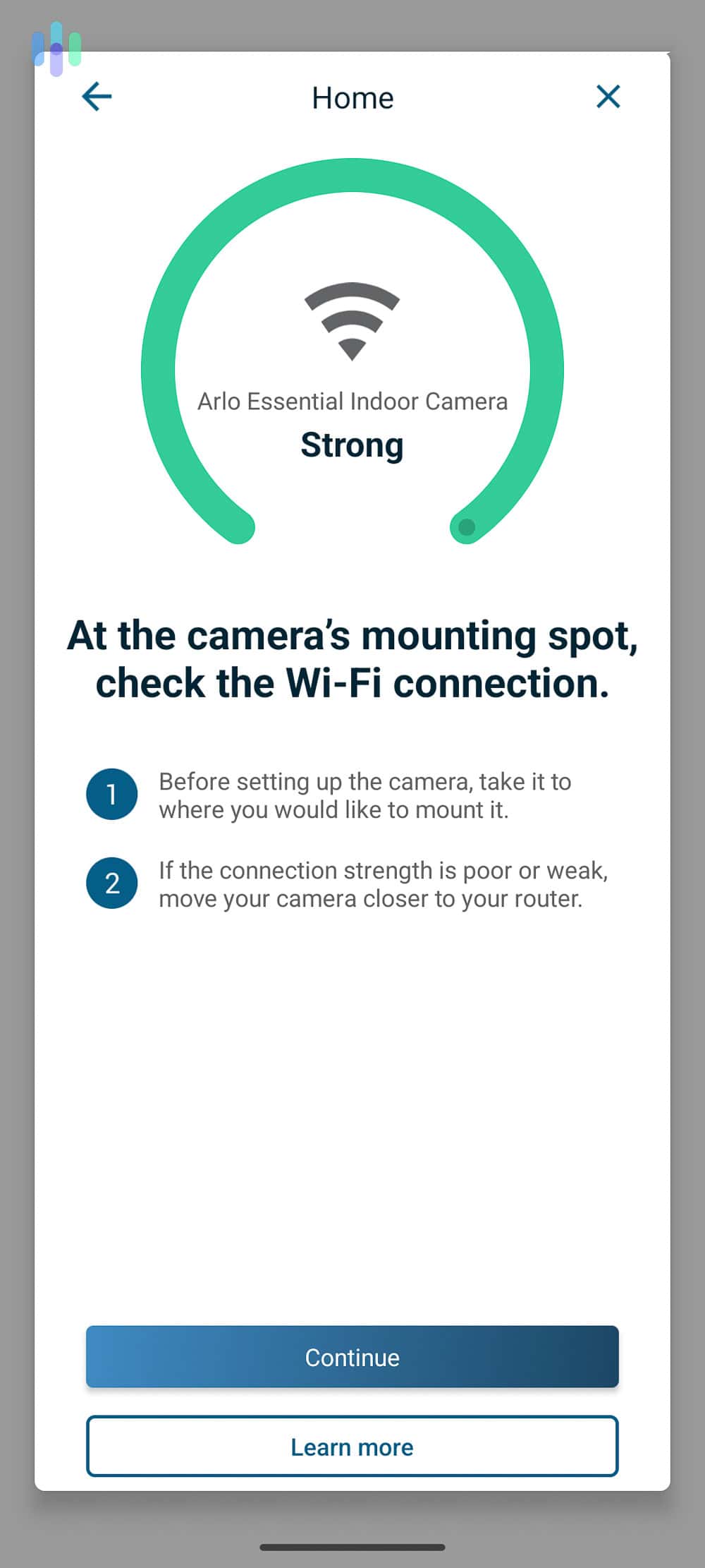 Since Arlo’s customer support is not available 24/7, we made sure to follow their installation instruction exactly.