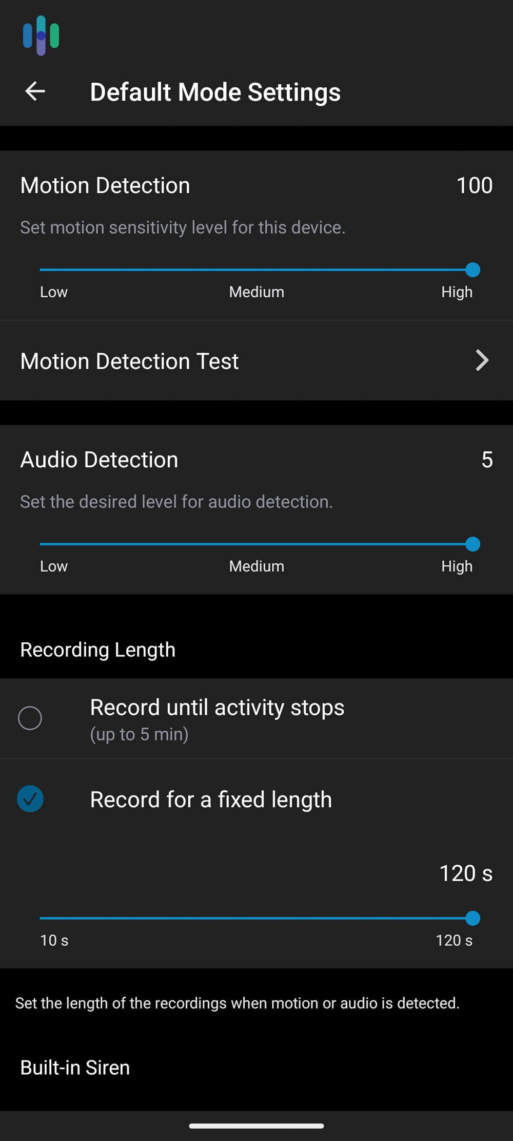 To test the full power of Arlo’s motion detection, we set the sensitivity to high on our Arlo Essential XL.