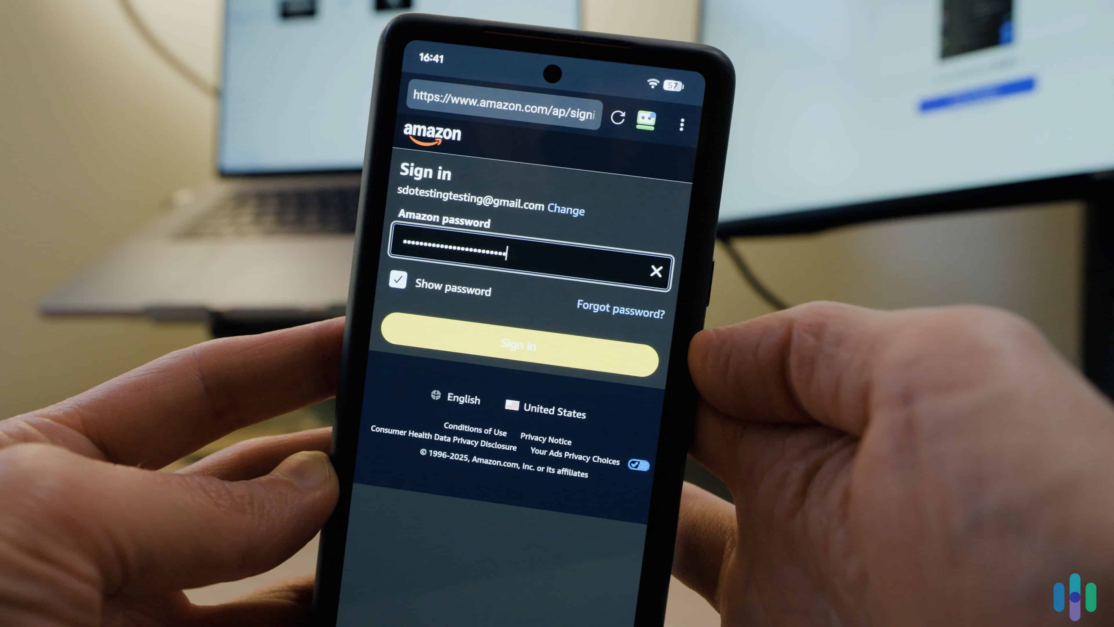 After signing into Amazon with RoboForm downloaded on our Android, it could automatically save our credentials. After signing into Amazon with RoboForm downloaded on our Android, it could automatically save our credentials.