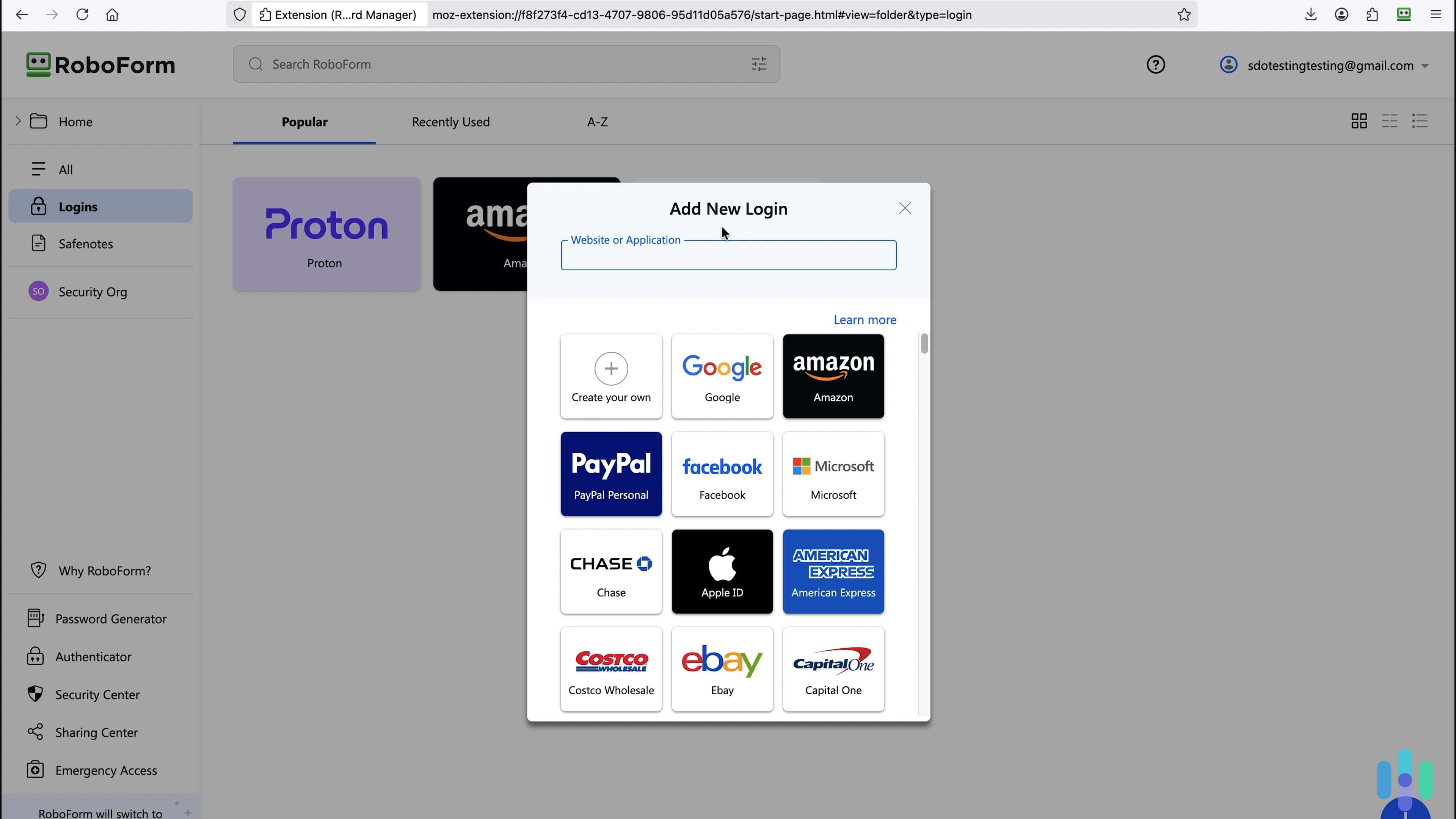 We preferred using RoboForm’s browser extension over their macOS app