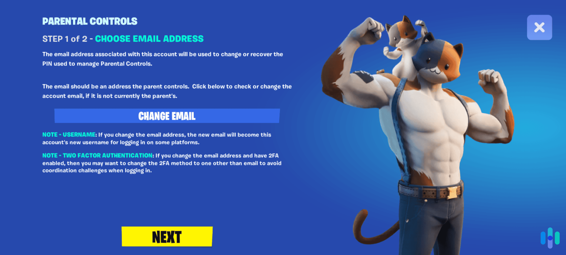 Remember to choose an email address that your child does not have access to. Remember to choose an email address that your child does not have access to.