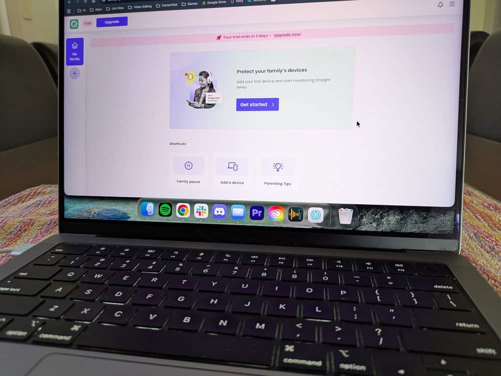 Setting up a Qustodio parent account didn’t take long and is easy to navigate. Setting up a Qustodio parent account didn’t take us long.