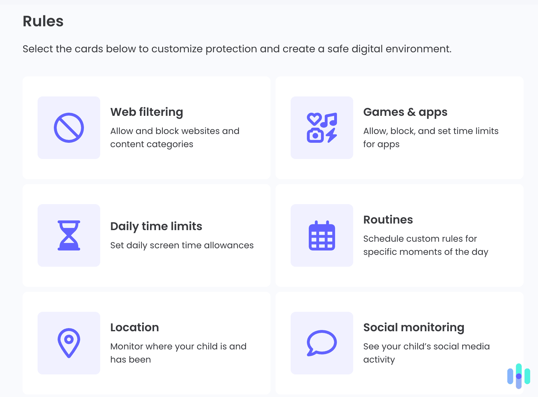 We like that Qustodio offers multiple customization options, but not all of them are available in the free plan. We like that Qustodio offers multiple customization options, but not all of them are available in the free plan.