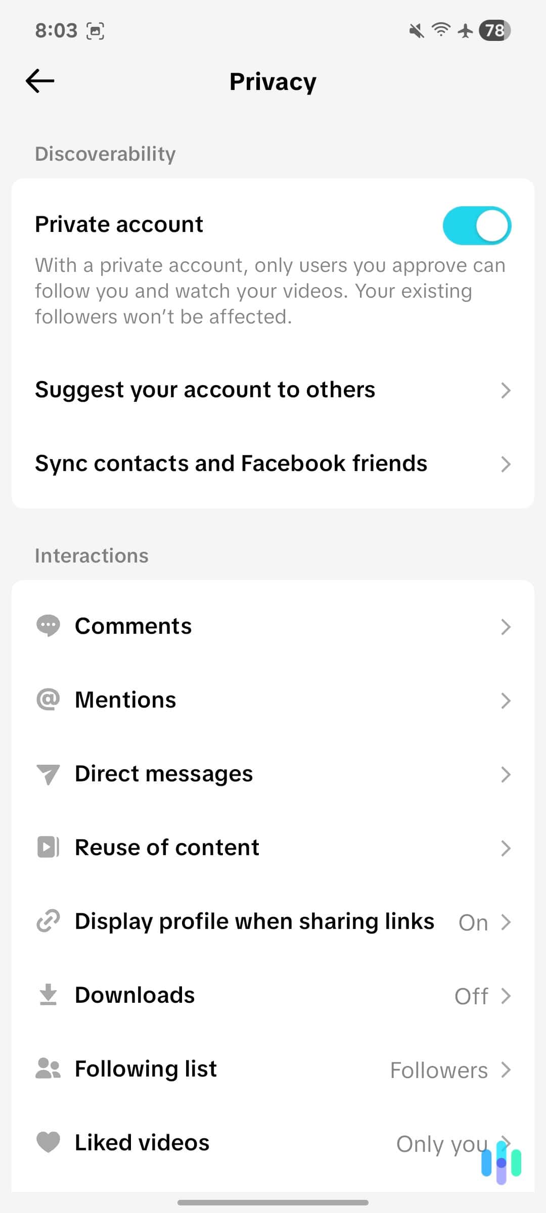 We keep our personal TikTok account private so that only people we know can watch our videos. We keep our personal TikTok account private so that only people we know can watch our videos.