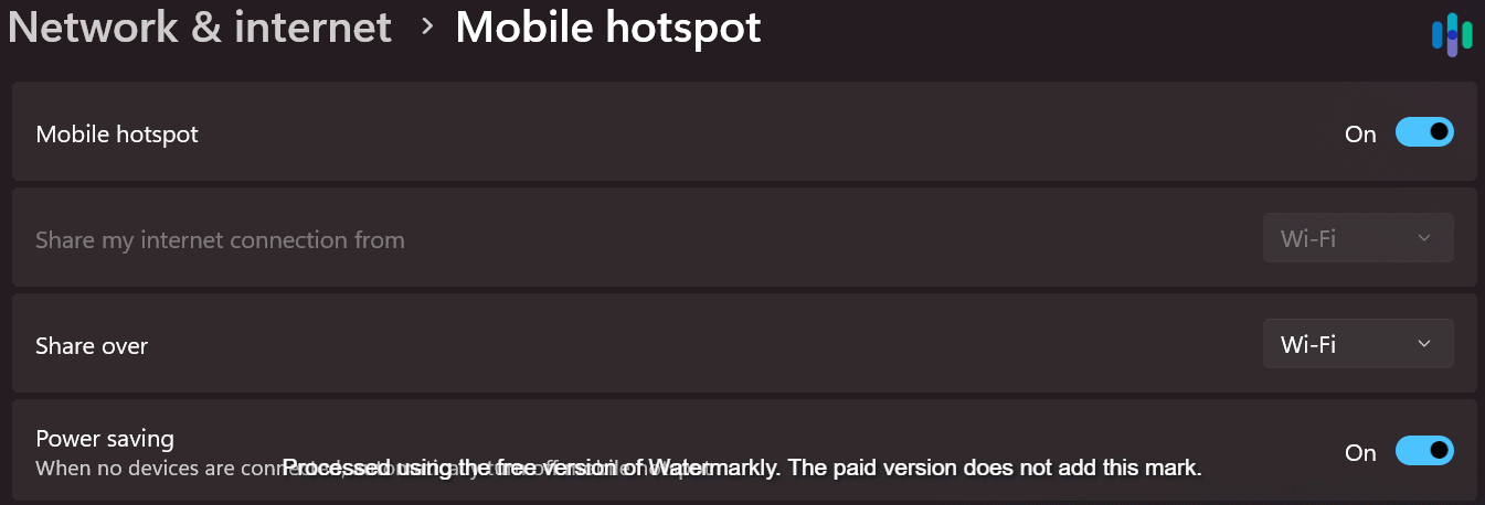 Any device connected to our Windows laptop’s hotspot gets routed through our computer’s VPN. (1) Any device connected to our Windows laptop’s hotspot gets routed through our computer’s VPN.