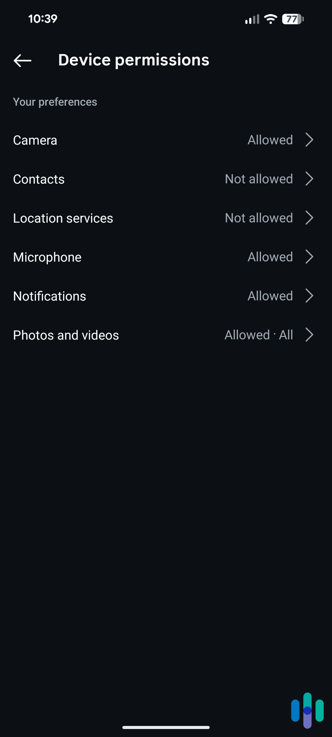 We recommend reviewing the permissions you’ve given to apps like Instagram to limit the data they can collect. We recommend reviewing the permissions you’ve given to apps like Instagram to limit the data they can collect.